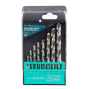 Набор сверл по металлу 8 пр, 3-10 мм ILOforce IF-DBS08