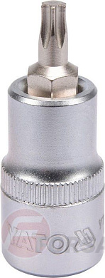 Головка-бита 1/2'' Torx T30 L55 мм. Yato YT-04313