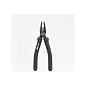 Длинногубцы Deli HS EHT2007, 180 мм, Soft Touch, черный