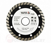 Круг алмазный 115x22,2 мм турбо Yato YT-6022