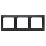 Стокгольм Рамка 3-местная черная EKF PROxima EAM-G-302-30