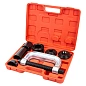 Набор инструментов для снятия и установки шаровых опор, подшипников, сайлентблоков 10 пр., в кейсе ForceKraft FK-909T2