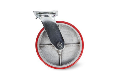 Колесо большегрузное поворотное SCp 93 75 мм полиуретановое (N) TOR 1027133