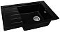 Мойка кухонная из мраморной крошки, оникс, B28-25 Gerhans
