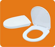 Сидение унитаза универсальное, белый, микролифт, AntiBak СУ75.06.80 УКЛАД