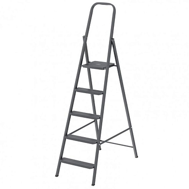 Стремянка 5 ступеней, компактная, стальная Россия Сибртех 97945