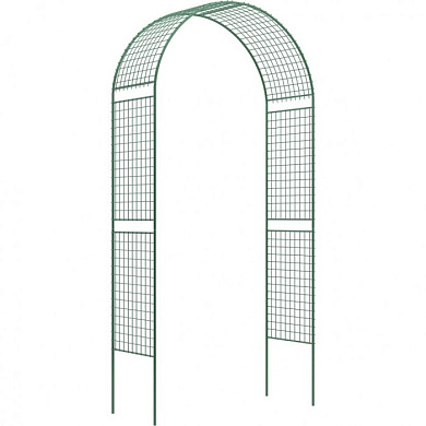 Арка садовая разборная «Сетка широкая» 2,5 х 0,5 х 1,2 м Россия 69124