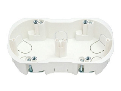 Коробка распаечная (монтажная) КМ-219 исп.1 (Для гипсокартона. Комплектуется саморезами. 146х76х45,5 мм) Bylectrica К-219 исп.1