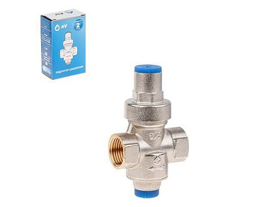 Редуктор давления 1/2" вн.-вн. 1,5-5,5 Бар, инд. упак. AV Engineering AVE371112