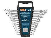 Набор ключей комбинированных 6-22 мм 12 пр GT Pro Startul PRO-81012