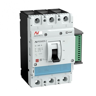 Автоматический выключатель AV POWER-4/4 1000А 100kA ETU2,0 EKF AVERES mccb-43-1000H-2.0-av