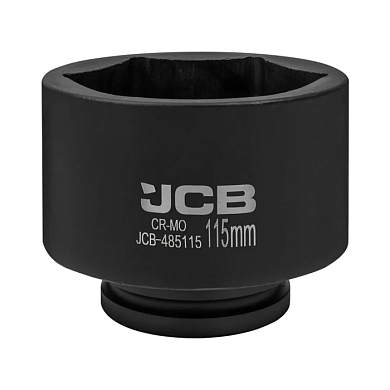 Головка ударная 115 мм 6-гр 1'' JCB JCB-485115