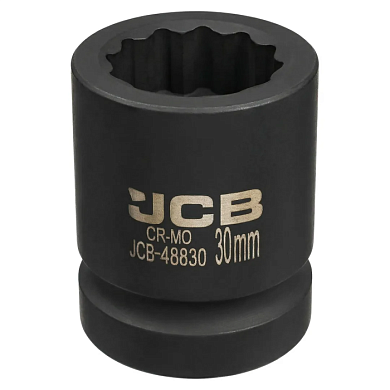 Головка ударная 1'' 12-гр 30 мм JCB JCB-48830