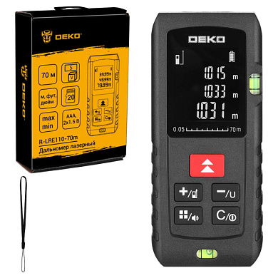 Дальномер лазерный R-LRE110-70m DEKO 083-3600