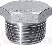 Заглушка, наруж. резьба 1/2'', коническая H-D HD-1237