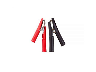 Зажим "крокодил", длина 75 мм, ток 30A, 2 шт., пакет REXANT 16-0016-9