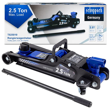 Домкрат подкатной гидравлический 2.5 т, 85-385 мм Scheppach SCH-T825010
