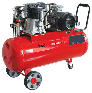 Компрессор B5200B/100 СТ4 530 л/мин, 100 л, 10бар, 3кВт, 380В FUBAG 45681502