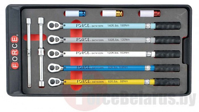 Набор динамометрических ключей для шиномонтажа 1/2'' 88-190 Нм Force 64707
