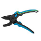 Секатор с наковальней, 220 мм, регулировка захвата, трехкомпонентные рукоятки, Luxe, Palisad 604805