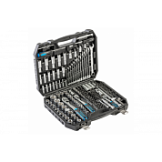 Набор инструмента 1/2"&3/8"&1/4" 222 пр. 6-гр CrV Hoegert HT1R244