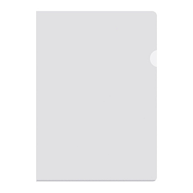 Папка-уголок "Inter-folia", А4, 115 мк, прозрачный