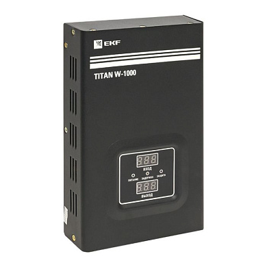 Стабилизатор напряжения настенный TITAN W-1000 EKF PROxima stab-w-1000
