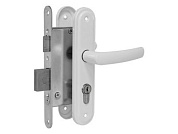 Замок врезной Омега ЗВ4.2-02 серия ЭКОНОМ, белый ОМЕГА 00-00006360