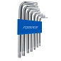 Набор ключей Г-образных TORX 7 пр., Т10-Т40 Forsage F-5071