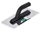 Гладилка нерж. 130х270 мм зуб 8х8 мм ВОЛАТ 27200-1308