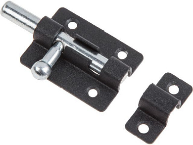 Шпингалет 40 мм, черный Starfix SMP-79672-1