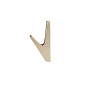 Крючок меб. однорожковый мет. FIX брашированное золото AKS 113687