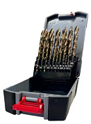 Набор сверел по металлу HSCO (5% Co) DIN338 MULTISTEP, 25 шт. 1-13 мм/0,5, WUMAX 1626940025