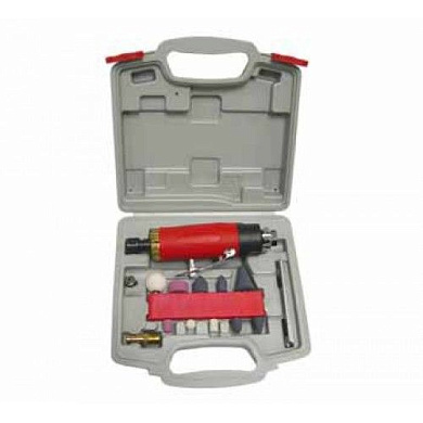 Пневмобормашинка 6 мм в кейсе с насад. 22,000 об/мин, L191 мм Prowin GK-115K