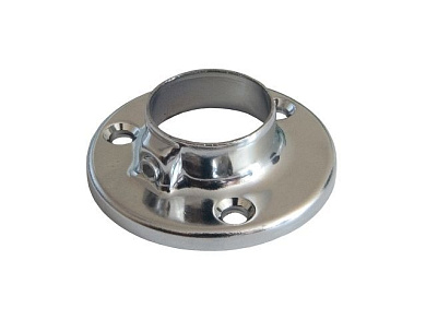 Крепление, розетка трубы d25 мм, хром, 2 шт в зип-локе Starfix SMF-1232