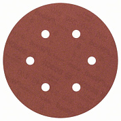 Круг шлифовальный C430 150 мм, P120, 6 отв. 5 шт, Expert for Wood and Paint Bosch 2608605720