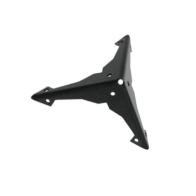 Уголок LOFT декоративный черный малый 45 мм LAGUNA 87458