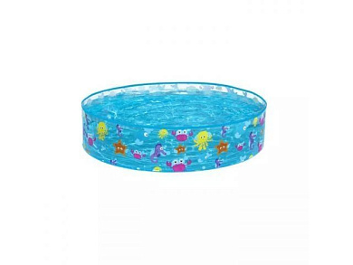 Складной детский бассейн Fill 'N Fun Sparking Sea, 122 х 25 см, BESTWAY 55028