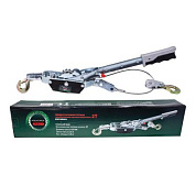 Лебедка рычажная тяговая с доп спусковым механизмом 2 т, двойное зубч. колесо RockForce RF-TRK8021-4