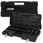 Набор глубоких ударных головок 13 пр., 1/2'' 10-32 мм 6-гр JCB JCB-4131-5MPB