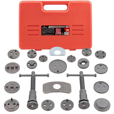 Набор инструментов для обслуживания тормозных цилиндров 21 пр EVERFORCE EF-65806