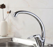 Смеситель для кухни, латунь, хром Ledeme L5913