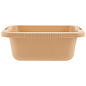 Таз пластмассовый прямоугольный 25 л, бежевый, Home Palisad 929925