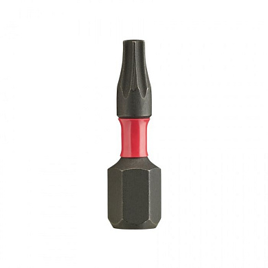 Бита ударная для шуроповерта Shockwave Torx T10, 25 мм. 2 шт. Milwaukee 4932430871