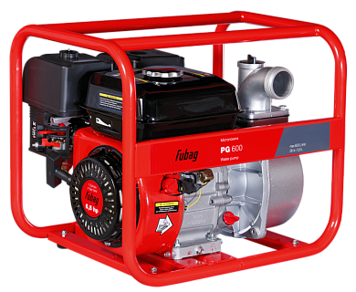 Мотопомпа для чистой воды PG 600 Fubag 646260