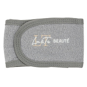 Повязка на голову на липучке (серая)