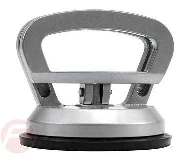 Стеклодержатель алюминиевый на 1 присоску 115мм Vorel 05311