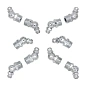 Пресс-масленка 10 мм угловая, 45 град., 10 шт Forsage F-GN-01-45-10MM