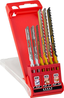 Набор пилок для лобзика в ассортименте, 6 штук, KWB 49625620