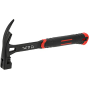 Молоток жестянщика 600 гр, 345 мм, цельнометаллический, кованый, магнит Yato YT-45744